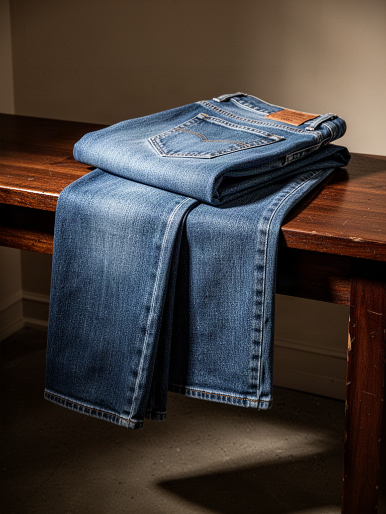 Editorial illustration — representative visual, not product photography: Levi’s 501 Original Jeans