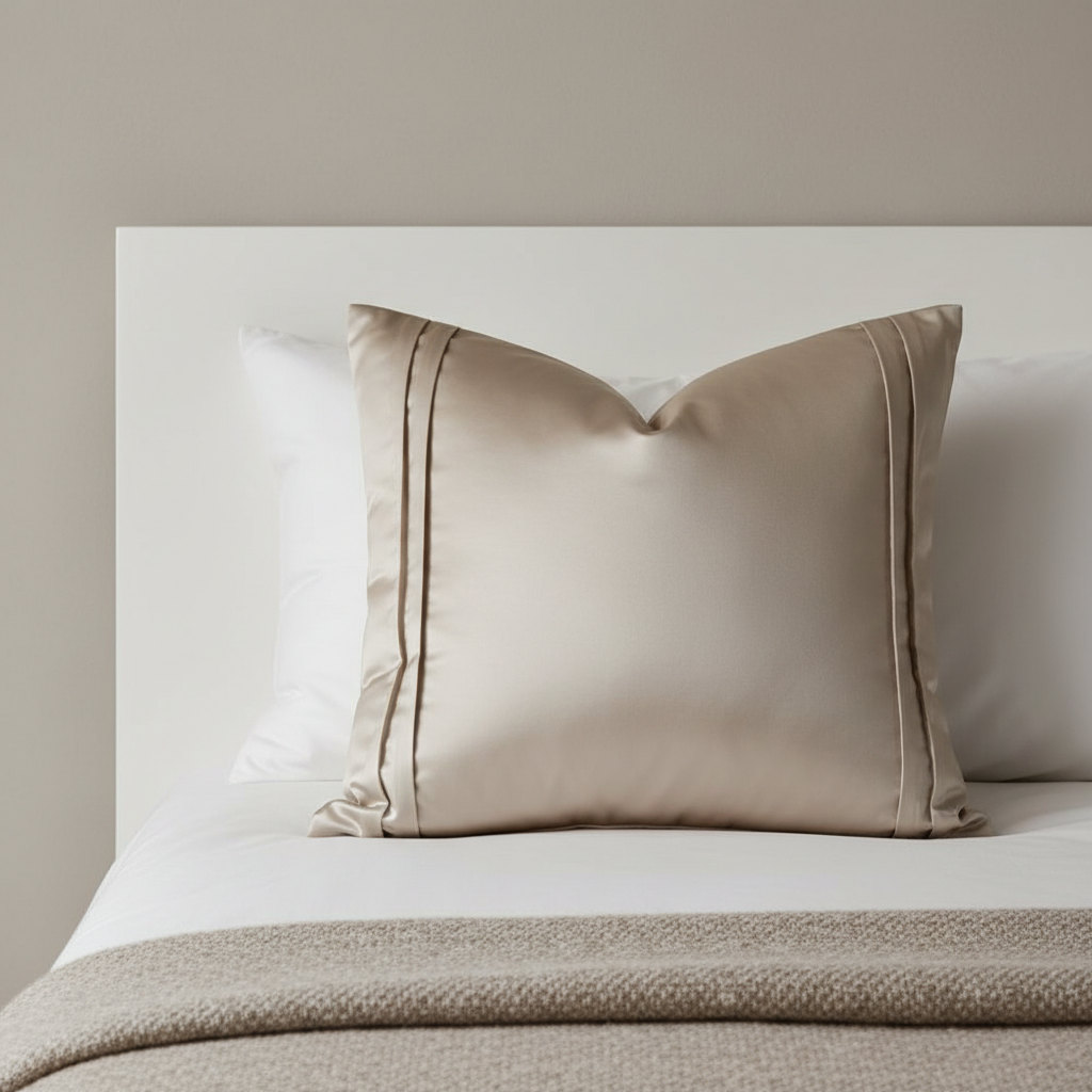 Editorial illustration — representative visual, not product photography: Slip Pure Silk Pillowcase